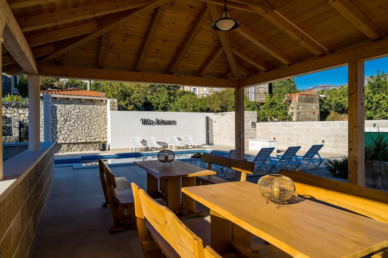 Residence & Pool Villa Schwarz Suites Кавтат Екстериор снимка