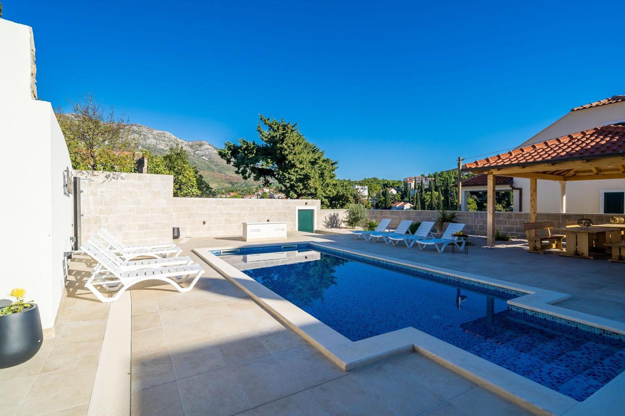 Residence & Pool Villa Schwarz Suites Кавтат Стая снимка